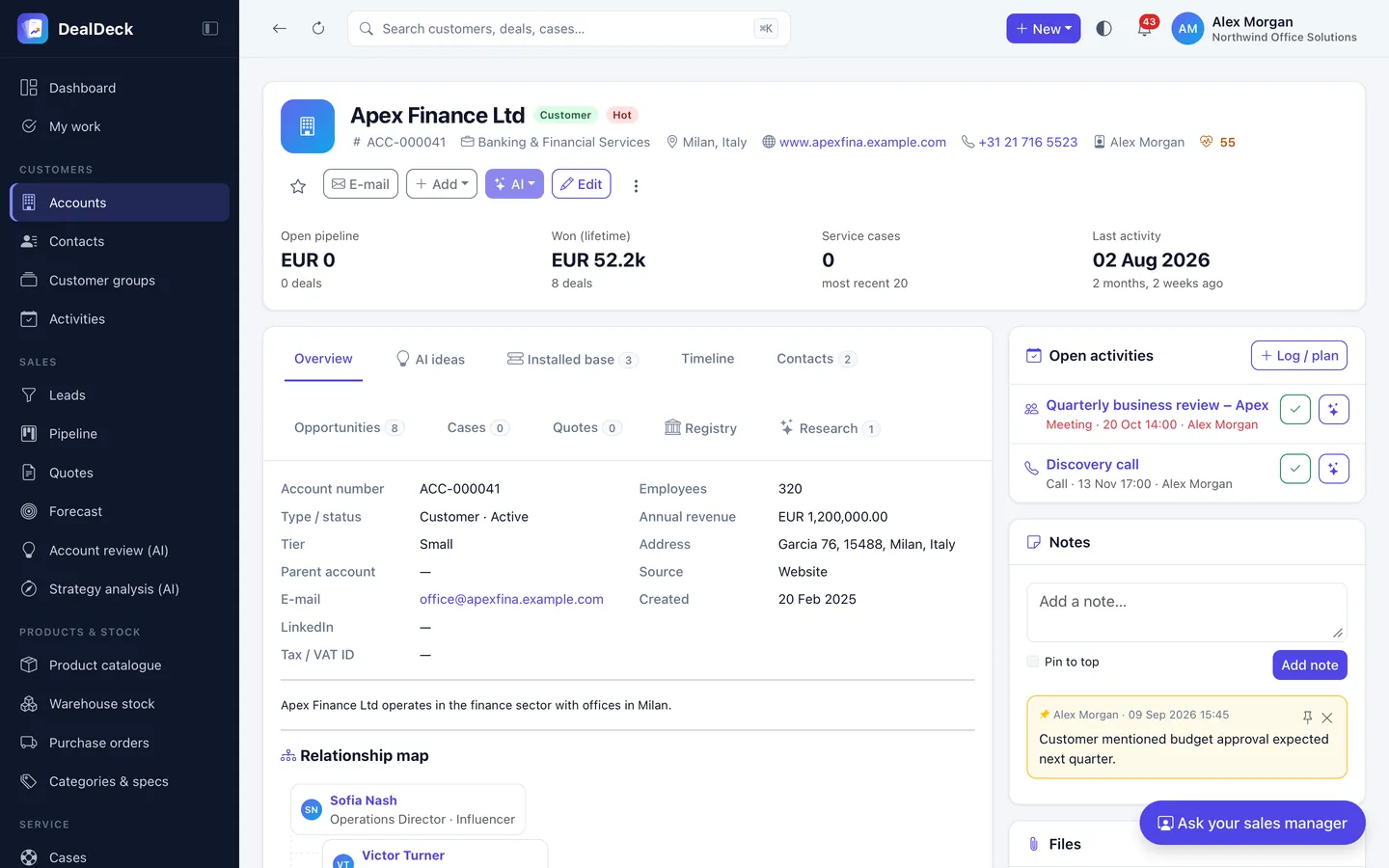 DealDeck – Customer