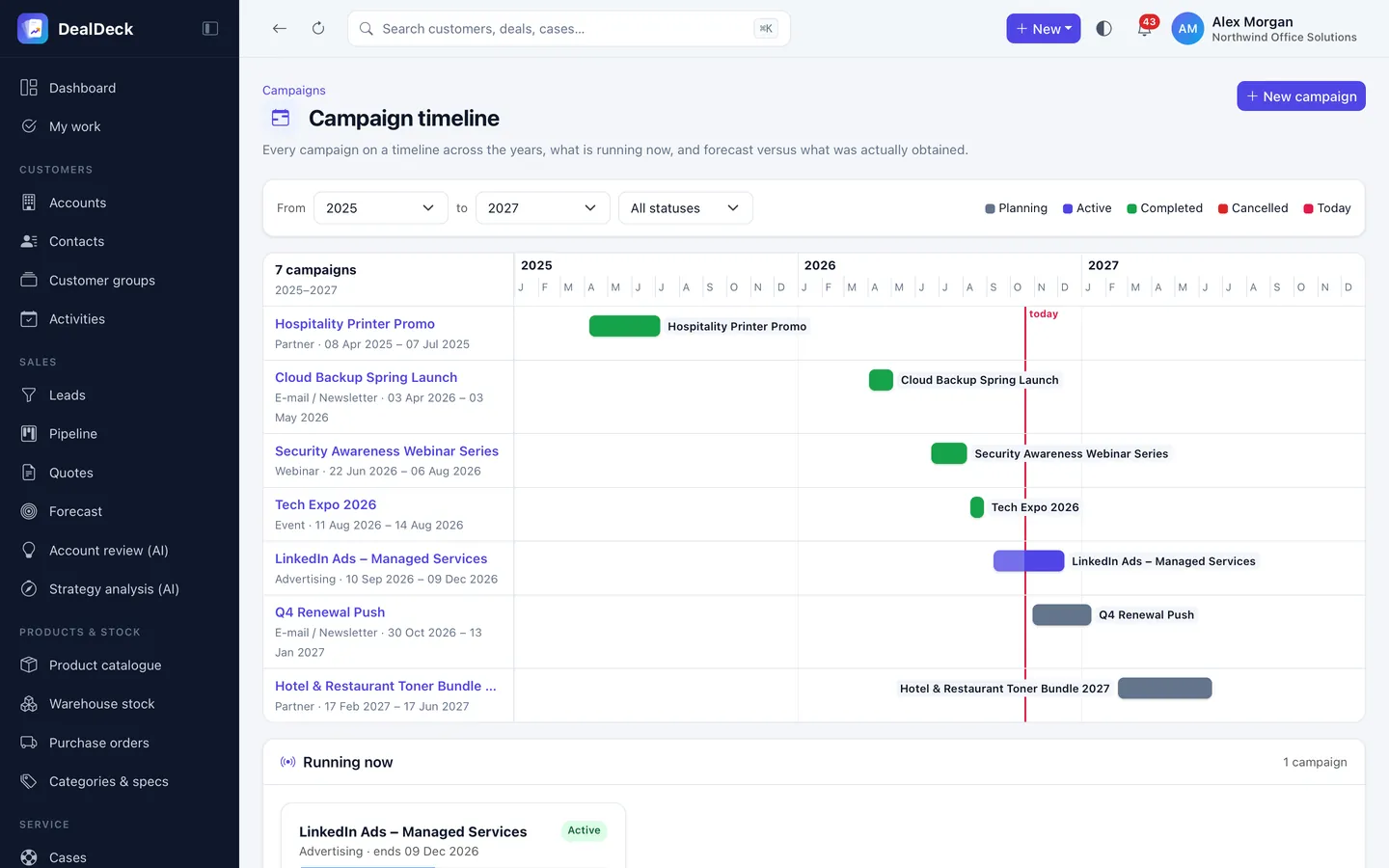 DealDeck – Campaigns